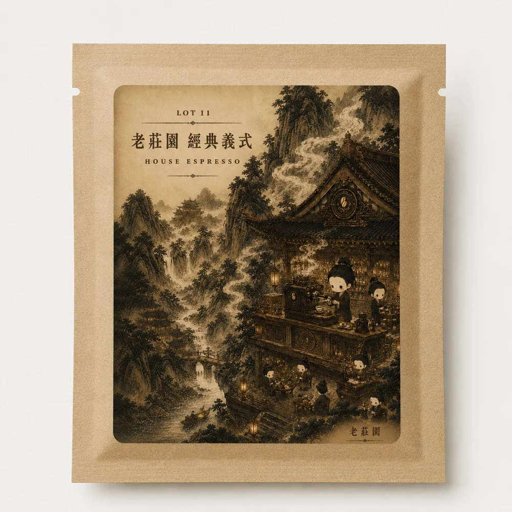 老莊園 經典義式包裝